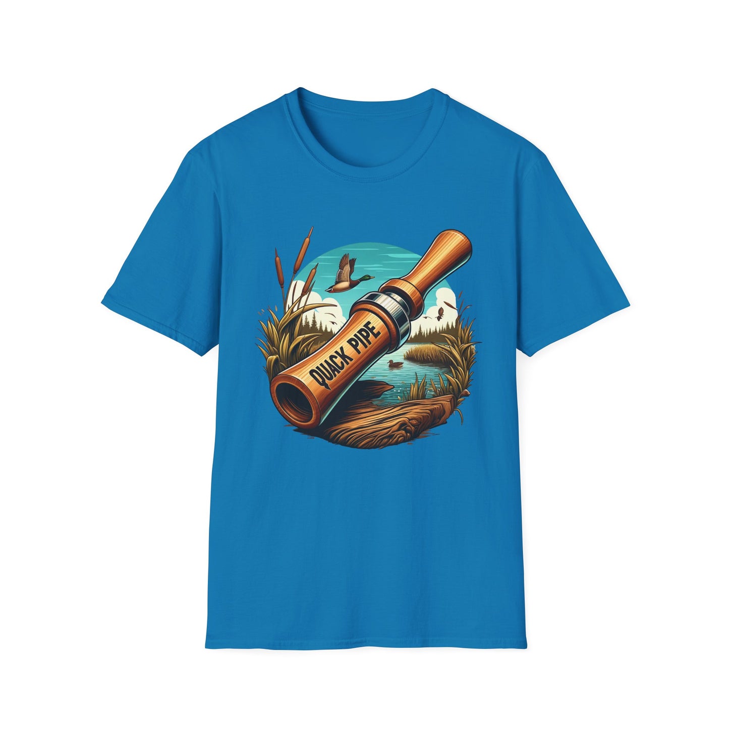Quack Pipe Duck Hunting T Shirt - Funny Duck Hunting, Duck Call T Shirt, Hunters Gifts, Dad Gift, Gifts For Him, Man Gift