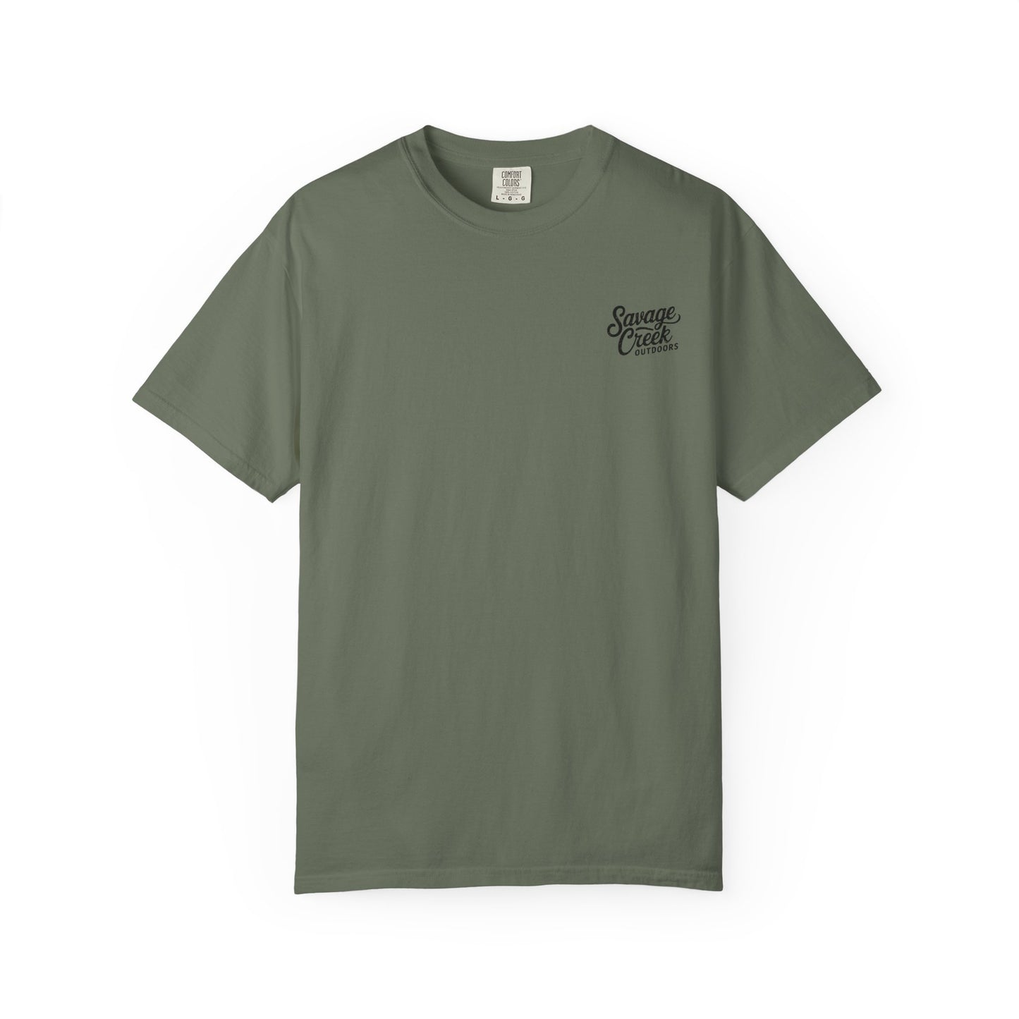 Savage Creek Outdoors Wild Hog Unisex Short Sleeve T-Shirt With Back Design