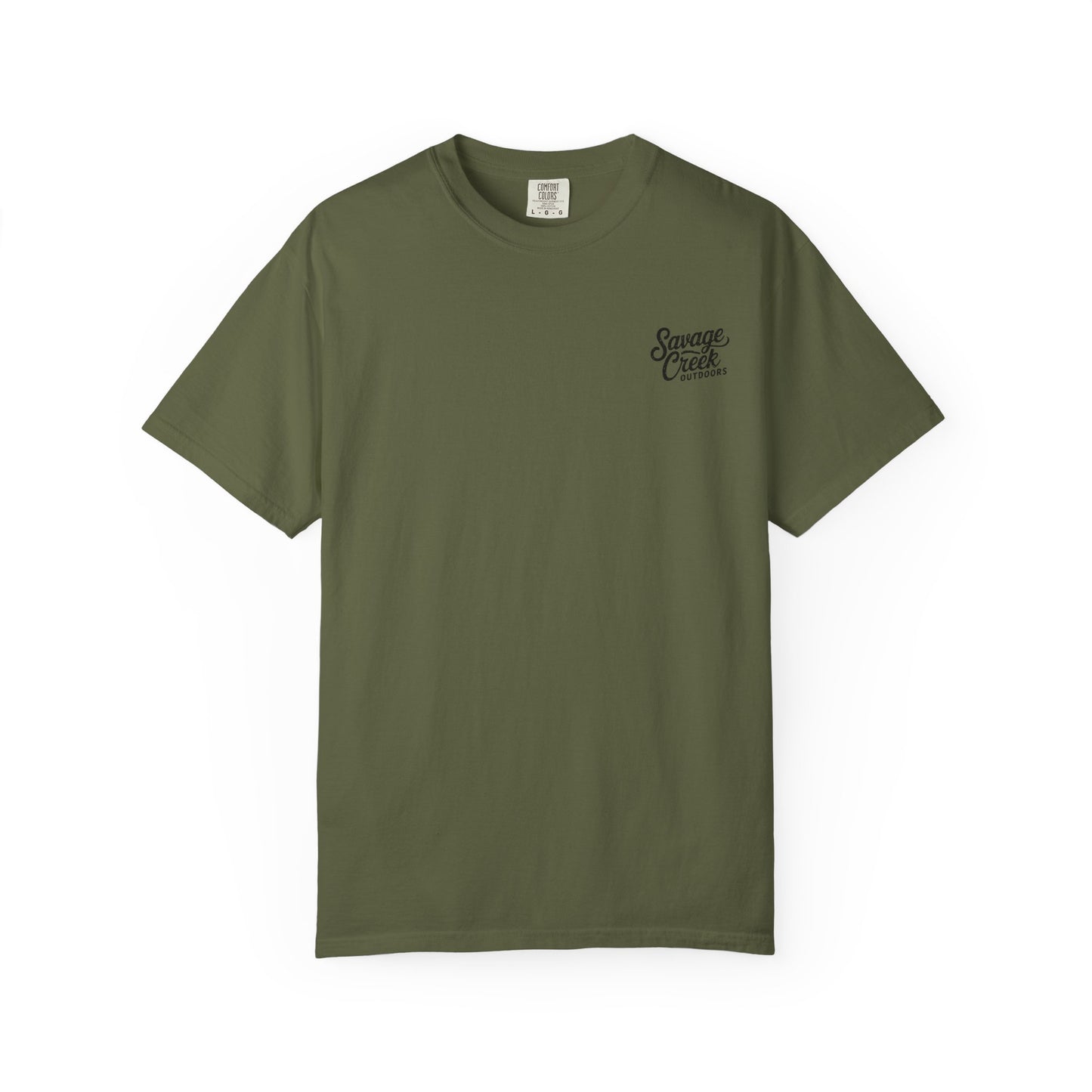 Savage Creek Outdoors Wild Hog Unisex Short Sleeve T-Shirt With Back Design